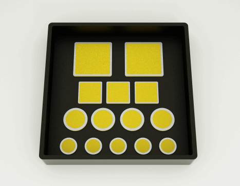 Preset tin cover plate