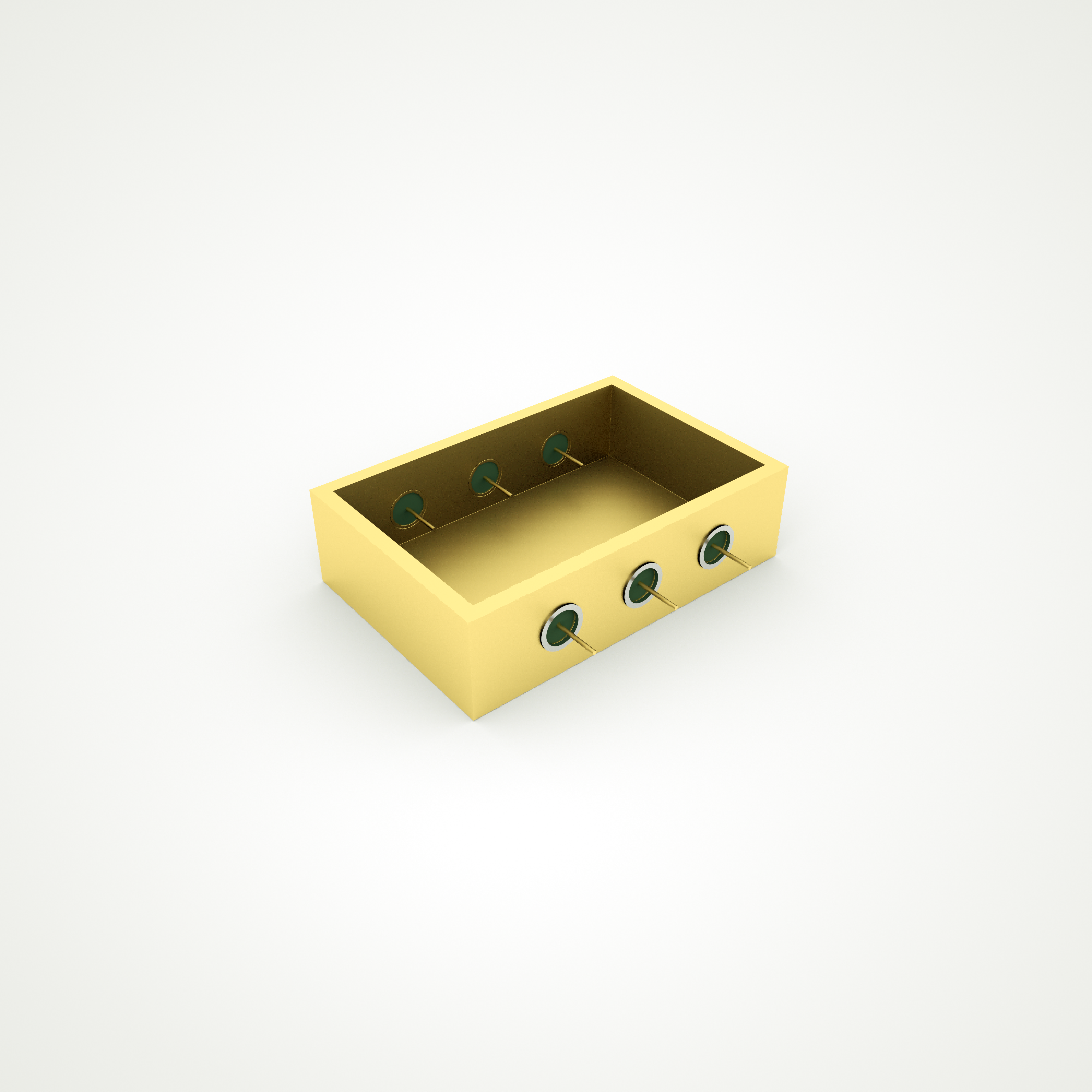 Silicon aluminum alloy electronic package